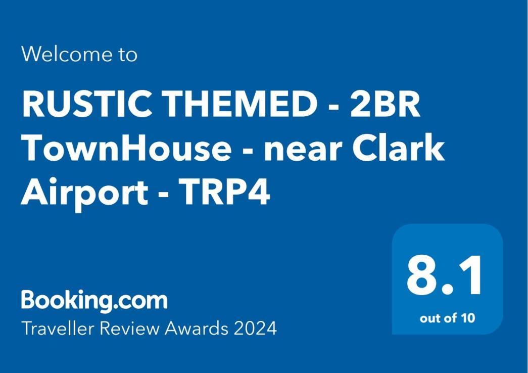 Апартаменты Rustic Themed - 2Br Townhouse - Near Clark Airport - Trp4 Mining Экстерьер фото
